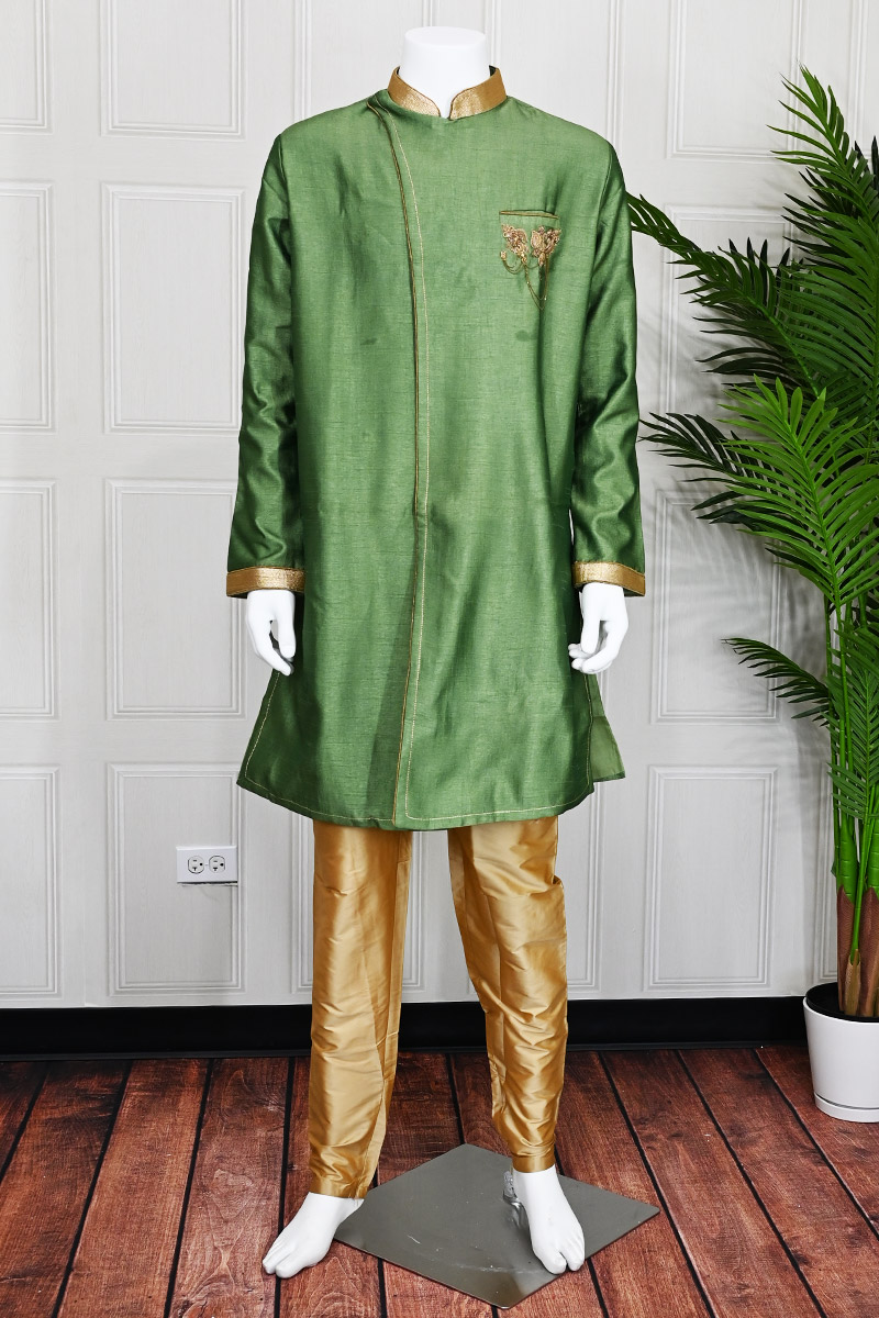 Sage Green Indo Western