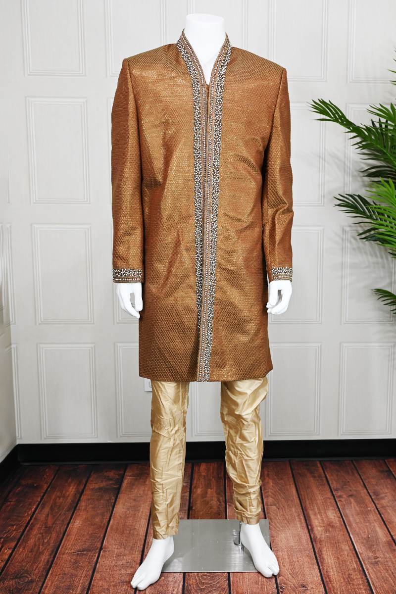 Copper Brown Sherwani