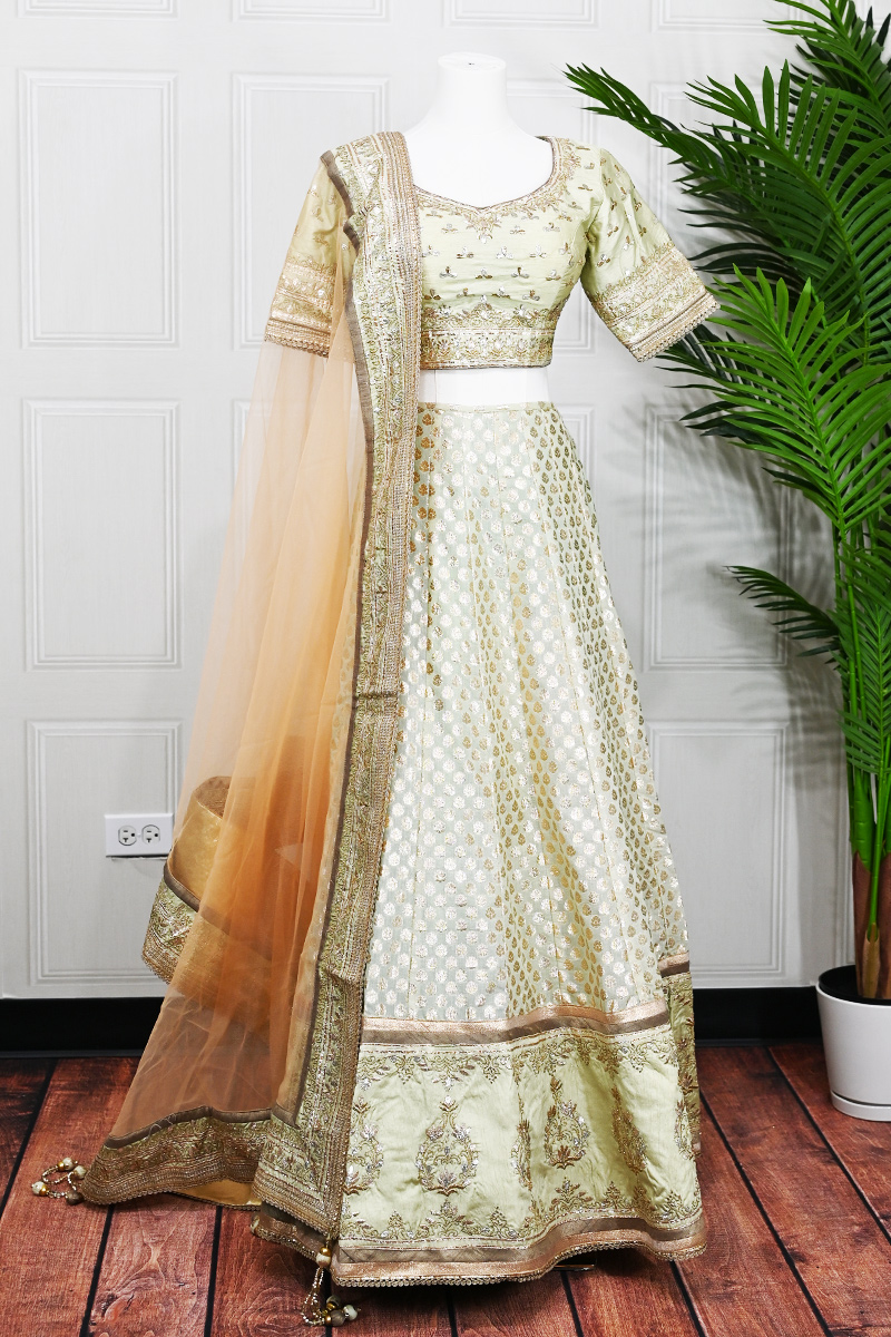 Sage Green Lehenga Choli